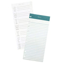 Maggie Holmes Day-To-Day Double-Sided Notepad 4.25in x 11in 60 pack - Notes and Meal Plan*