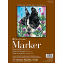 Strathmore Marker Paper Pad 9"x12" 50lb Smooth 24 Sheets*