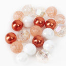 CousinDIY Bubblegum Bead 20mm, 20 pack - Blush Multi*