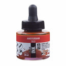 411 - Talens Amsterdam Acrylic Ink 30ml - Burnt Sienna