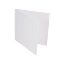 Poppy Crafts 300gsm 135mm x 135mm Card blank - White - Pack of 25