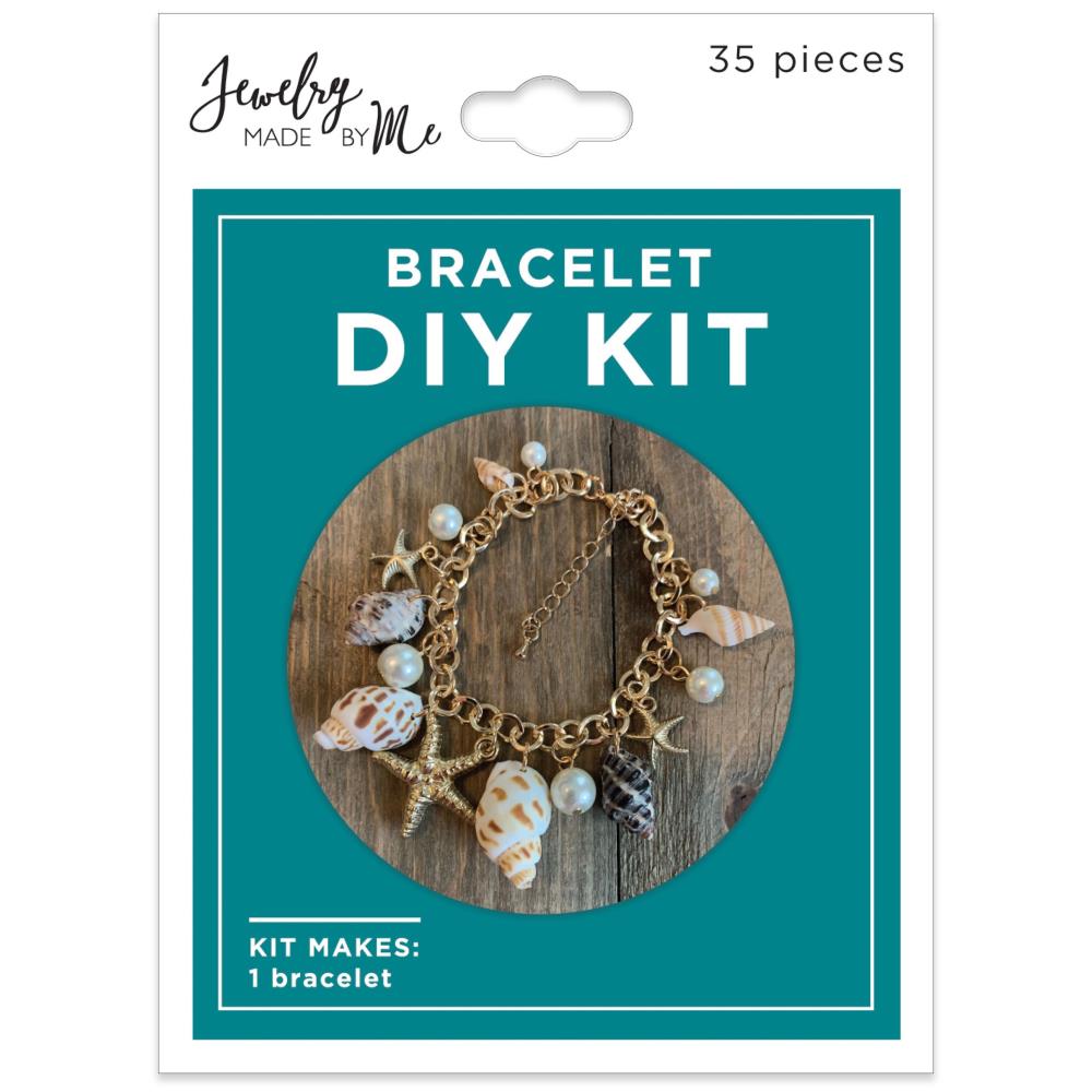 Jewelry Made by Me - Seashell Charm Bracelet Kit – CraftOnline