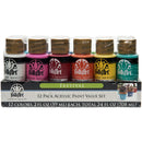 FolkArt Matte Finish Acrylic Paint Colours 12 pack - Festival*