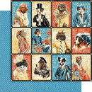 Graphic 45 Double-Sided Paper Pad 8inX8in - Well Groomed*