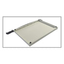 Paper cutter with a white background