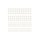 Poppy Crafts Self-Adhesive Pearl Sheet - White