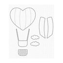 My Favorite Things Die-namics Dies - Heart Air Balloon*