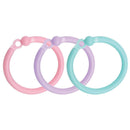 We R Memory Keepers Cinch Plastic Loop Binding 24 pack - Pink, Lilac & Blue*