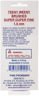 Pine-Pro Teeny Weeny Burshes 10/Pkg - 1.5mm