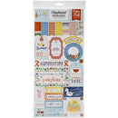 Echo Park Summertime Chipboard 6in x 13in - Phrases*