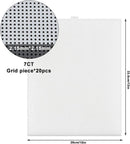 Universal Plastic Canvas 7 Count 10" X 13" - White