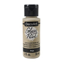 DecoArt Glass Paint 2oz - Beige*