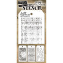 Tim Holtz Mini Layered Stencil Set 3 pack Set