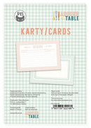 P13 Around The Table Card Set 6"X4" 10/Pkg*