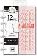 Me & My Big Ideas Happy Planner 12-Month Dated Mini Planner 8.75"X5.5" - Pink Is The New Black, Jul 2020-Jun 2021*