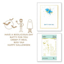 Spellbinders Glimmer Hot Foil Plate - Spooky Greetings*