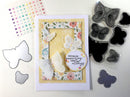 Julie Hickey Designs Stamp & Die Set - Layering Flutter-Bies*