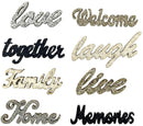 Sparkling Sentiments 8/Pkg
Home*
