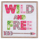 Fabric Editions Little Feet Boutique Iron-On Applique - Wild And Free - Arrow*