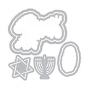 Sizzix - Framelits Die & Stamp Set By Katelyn Lizardi - Happy Challah Days*