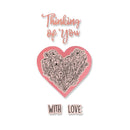 Sizzix Framelits Die Set 6PK w/3PK Stamps - With Love*
