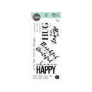 Sizzix Clear Stamps by Pete Hughs - Sunnyside Sentiments
