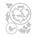 Sizzix Thinlits Dies By Lisa Jones 11/Pkg - Mini Love Birds*