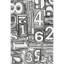 Sizzix 3D Texture Fades Embossing Folder By Tim Holtz - Numbered