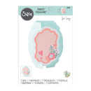 Sizzix Thinlits Dies By Jen Long 7/Pkg - Card Label, Fold-A-Long*