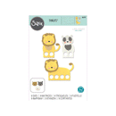 Sizzix Thinlits Dies By Lisa Jones 9 Pack - Animal Finger Puppets*