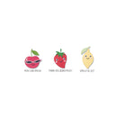 Sizzix Thinlits Die & Stamp Set by Pete Hughes - Fruity Friends