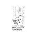 Sizzix Clear Stamps by Jess Slack - Spring Bloom sentiments*