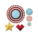 Sizzix Thinlits Dies By Tim Holtz 6/Pkg - Vault Rosettes