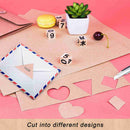Poppy Crafts A4 Printable Sticker Paper - Kraft - 10 Pack