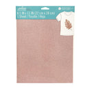 Jolee's Easy Image Iron-On Transfer Single Sheet 8.5"X11" - Rose Gold Glitter*
