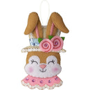 Bucilla Felt Ornaments Applique Kit - Easter Bonnet Parade - Set Of 6*