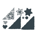 The Paper Boutique Floral Blooms Corner Collection Die Set 9/pk - Pretty Lily*