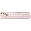 Carpe Diem - Slim Pencil Case Ballerina - Pink Check*