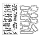 Poppy Crafts Cutting Dies & Stamp Set