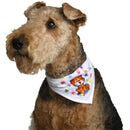 Artesprix Iron-On-Ink Pet Bandana - Size Medium: 27.5" x 8.25" x 8.25" - Hemmed edges*