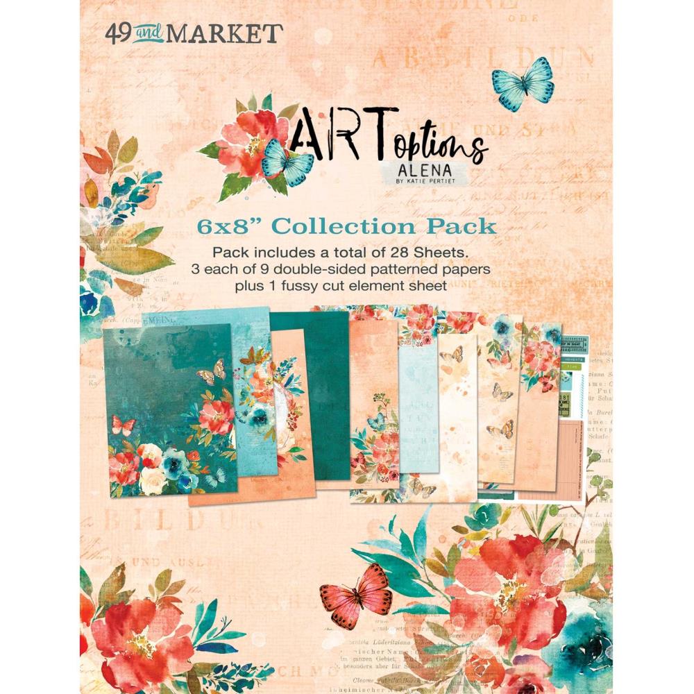 49 AND MARKET ARToptions 6x8 Collection Pack: Rouge