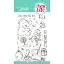 Avery Elle Clear Stamp Set 4in x 6in - Unicycle*