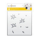 Altenew Linear Life Poinsettias Simple Colouring Stencil*