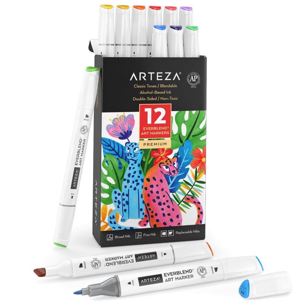 Arteza everblend deals markers