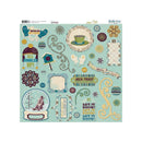 Bo Bunny Snow Day 12x12 Chipboard Die-Cuts*