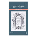 Spellbinders BetterPress Letterpress Press Plates & Die Set Magic Of Christmas Frame