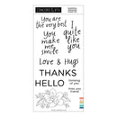 Concord & 9th Clear Stamps 4"X8" - Magnolia Messages*