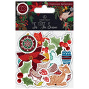 Craft Consortium Chipboard Ephemera - Tis The Season, 21 Pack*