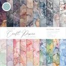 Craft Consortium Double-Sided Paper Pad 12in x 12in 30 pack - Ink Drops - Dusk, 20 Designs*