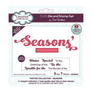 Creative Expressions Craft Die And Stamp Set By Sue Wilson - Seasons*